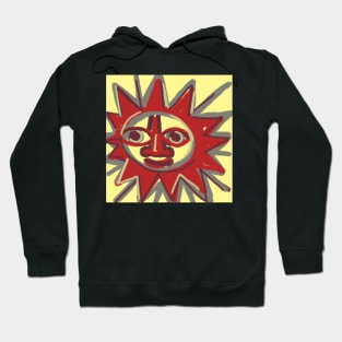 Very happy Hippie Sun Hoodie